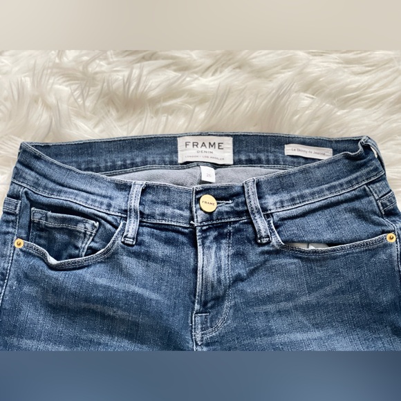 Frame Denim Le Skinny de Jeanne size 26 - Picture 2 of 5